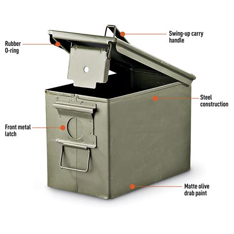 military ammo box dimensions